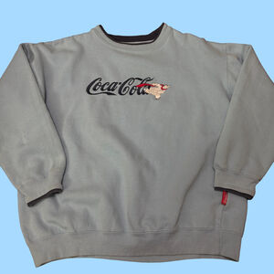 Vintage cocacola poler bear sweater